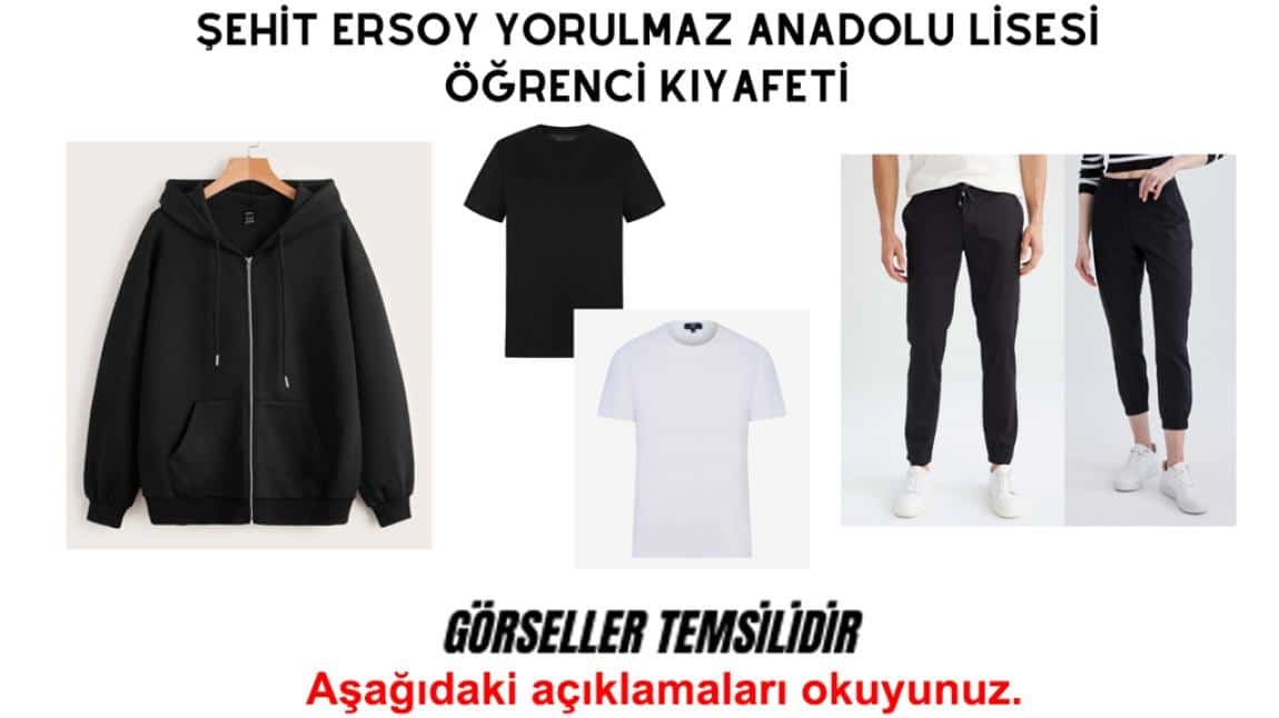 2025-2026 EĞİTİM ÖĞRETİM YILI ÖĞRENCİLERİN KILIK VE KIYAFETLERİ